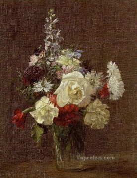 印象派の花 Painting - ミックスフラワー 花画家 アンリ・ファンタン・ラトゥール